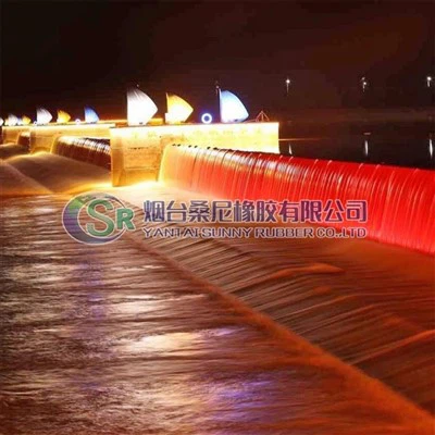 Борьба с наводнениями и улучшение городского ландшафта стальных резиновых ворот Янлин в провинции Шэньси